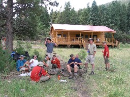 The cabin at Carson Meadows